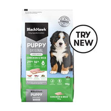 BLACK HAWK PUPPY LARGE BREED - CHICKEN & RICE (10KG)