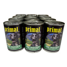 Primal Dog Food Lamb & Vegetable 390g Can Outer / 12